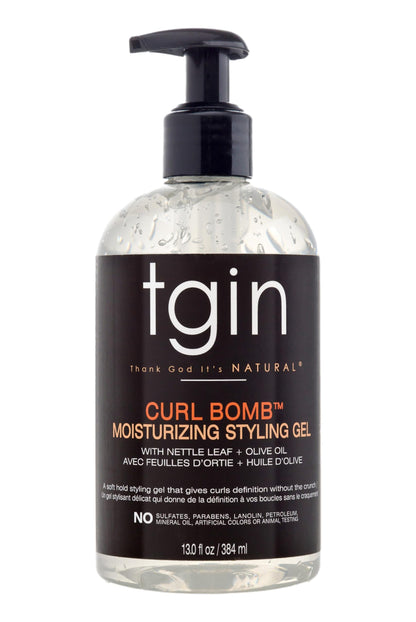 tgin Curl Bomb Moisturizing Styling Gel