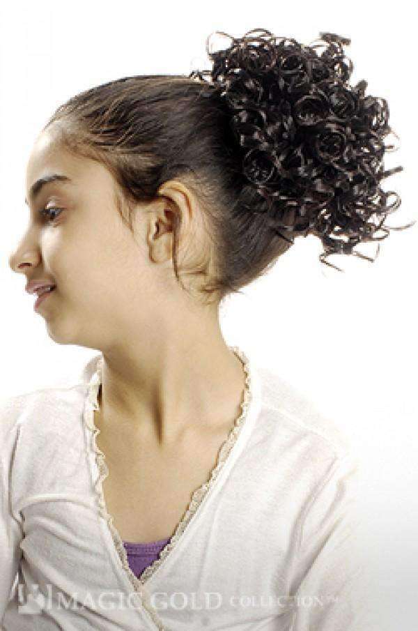 Magic Gold Kids Ponytail Curl Set - Beautiful Black Hair