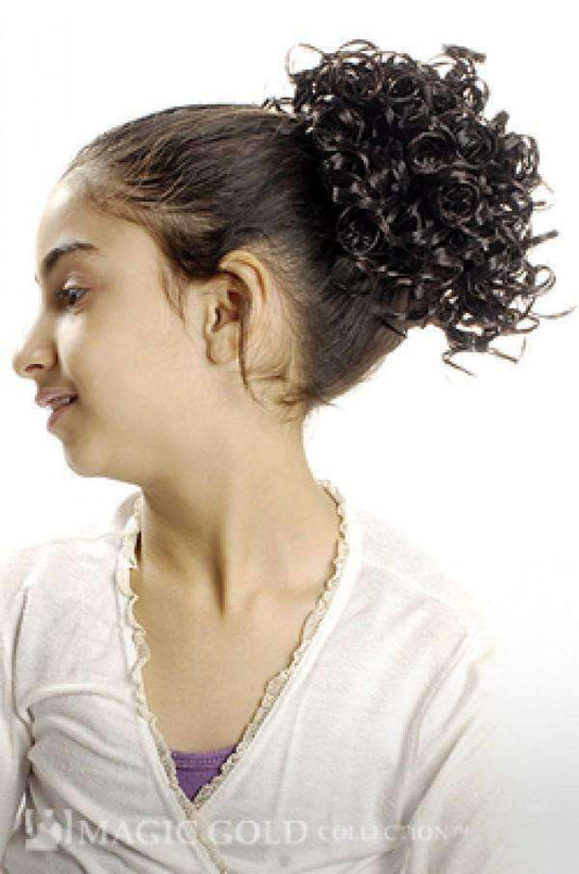 Magic Gold Kids Ponytail Curl Set - Beautiful Black Hair