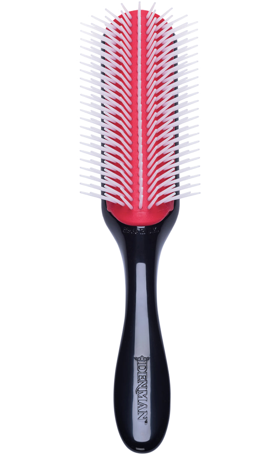 Denman Brush D4 Black - Beautiful Black Hair