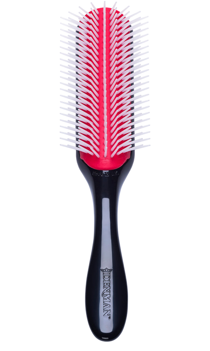 Denman Brush D4 Black - Beautiful Black Hair