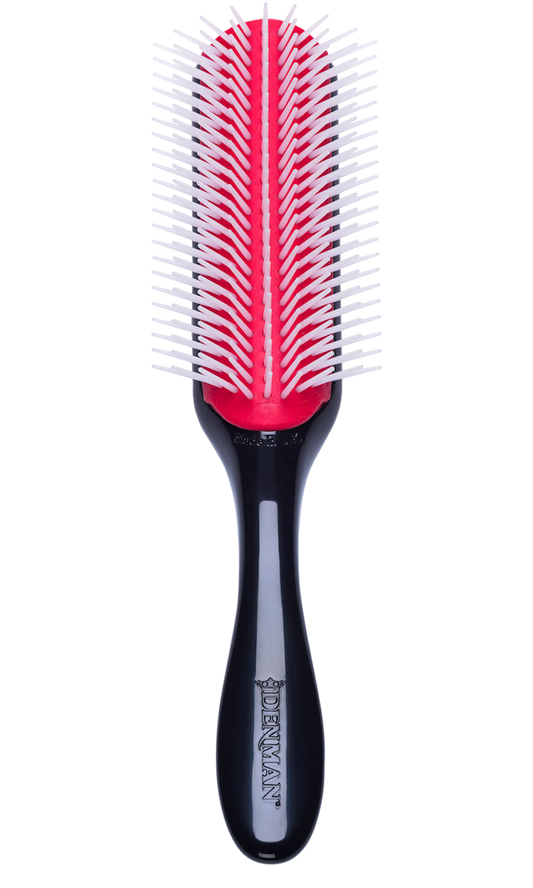 Denman Brush D4 Black - Beautiful Black Hair