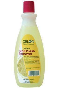 Delon Nail Polish Remover - Lemon - Beautiful Black Hair