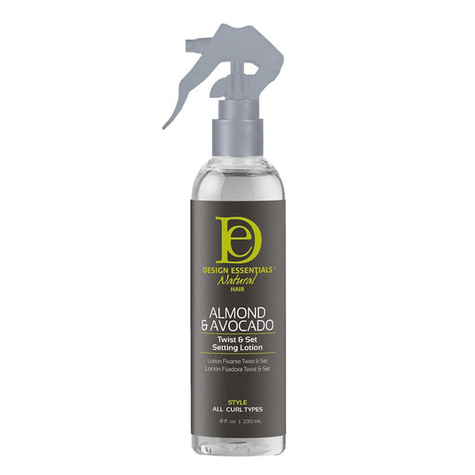 Design Essentials Almond & Avocado Twist & Set Setting Lotion