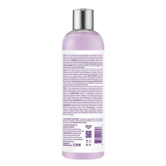 Design Essentials Agave & Lavender Moisturizing & Detangling Conditioner