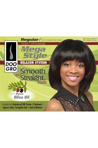 Doo Gro Smooth & Straight No Lye Relaxer Regular - Beautiful Black Hair
