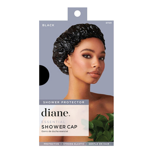 Diane Essential Shower Cap - Black