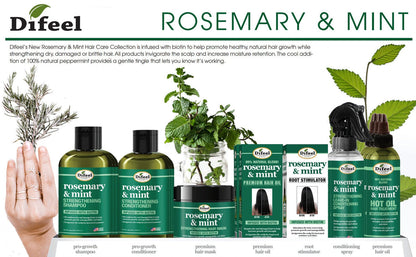 Difeel Rosemary & Mint Strengthening Leave In Conditioning Spray