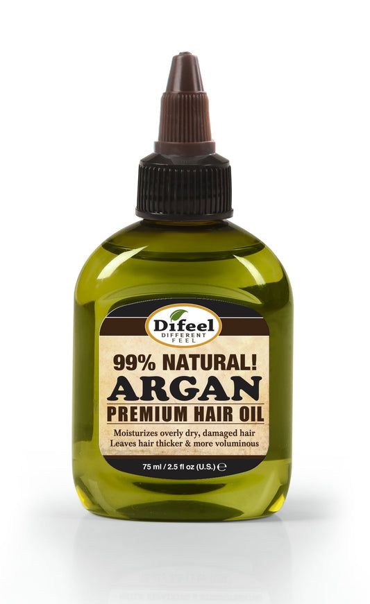 Difeel Premium Natural Hair Oil - Argan Oil 2.5oz