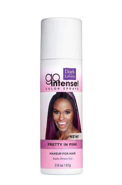 Dark & Lovely Go Intense Color Spray - Pretty In Pink - Beautiful Black Hair