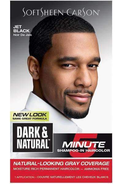 Dark & Natural 5 Minute Hair Color - Jet Black - Beautiful Black Hair