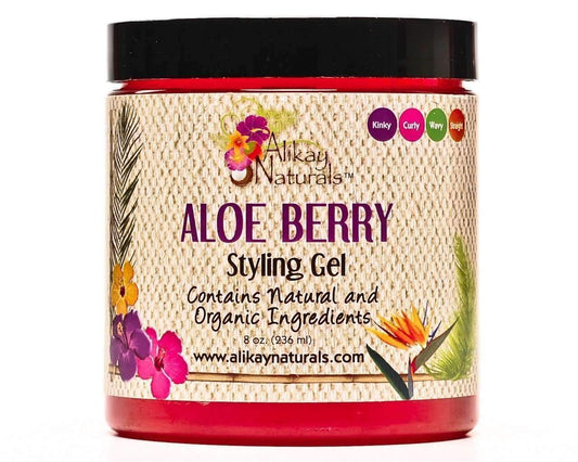 Alikay Naturals Aloe Berry Styling Gel 8oz - Beautiful Black Hair