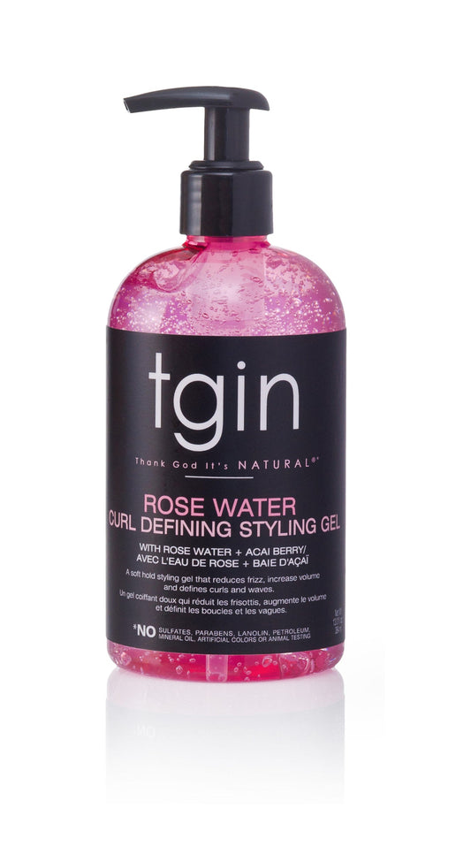 tgin Rose Water Curl Defining Styling Gel
