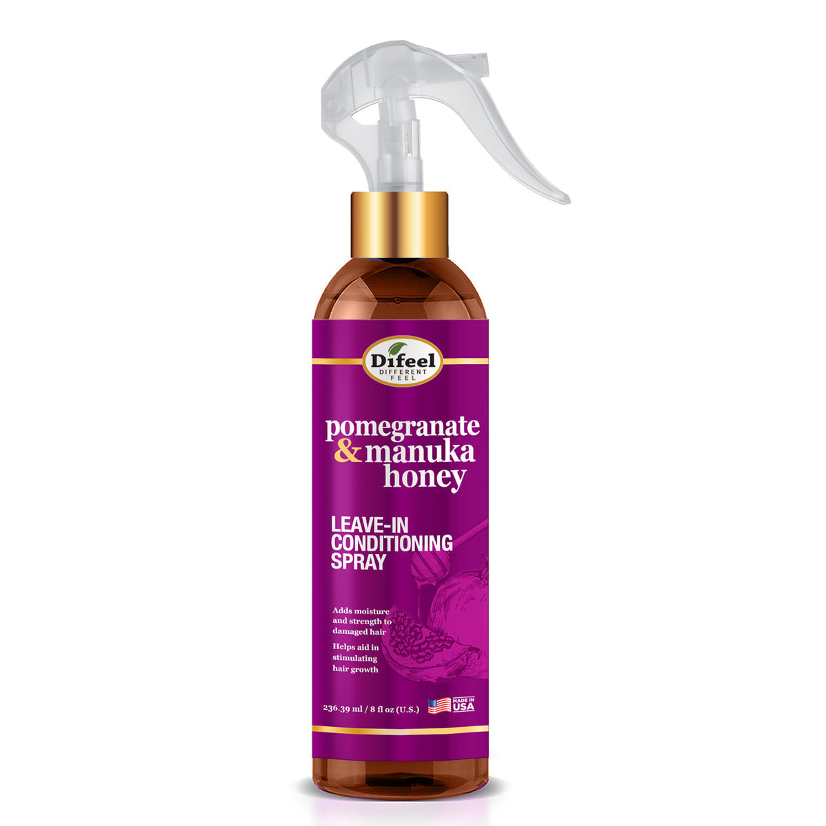 Difeel Pomegranate & Manuka Honey Leave In Conditioning Spray