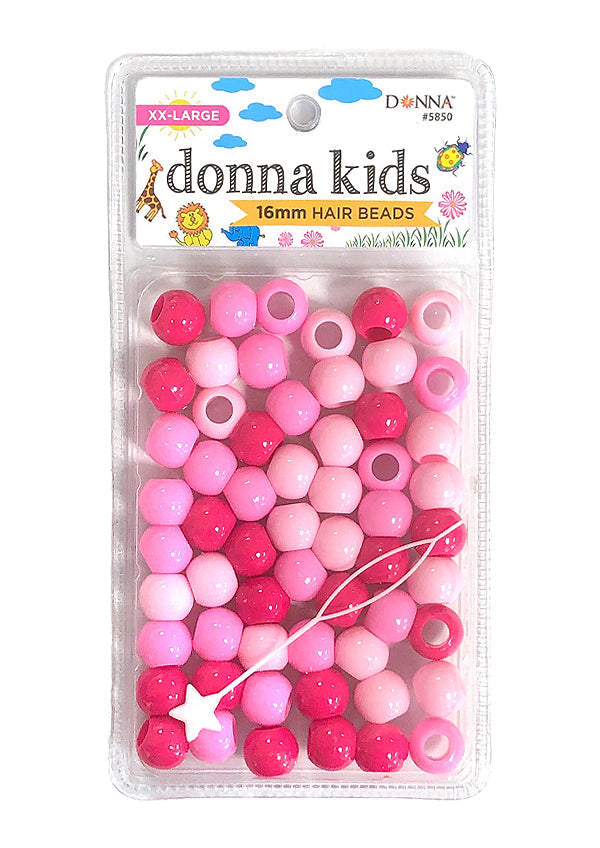 Donna Kids XXL Hair Beads - Pink Mix #5850