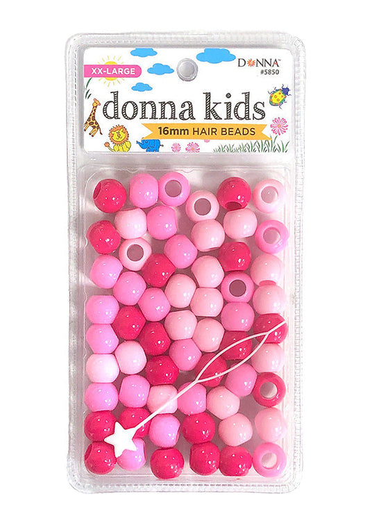 Donna Kids XXL Hair Beads - Pink Mix #5850