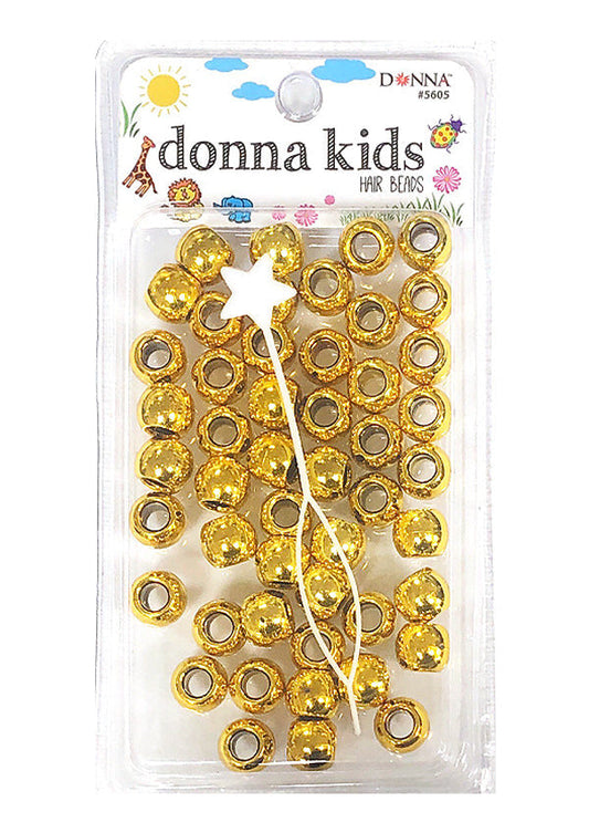 Donna Kids Hair Beads - Gold #5605