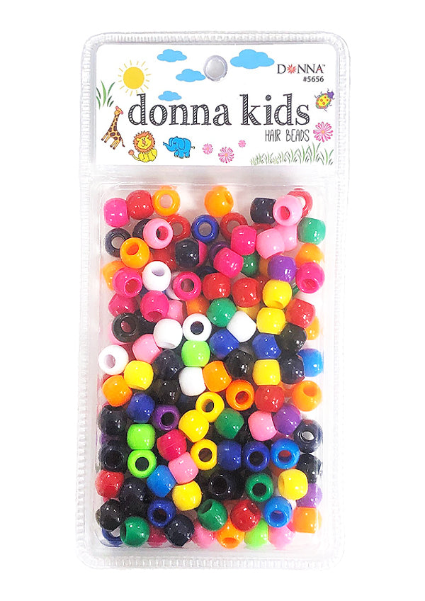 Donna Kids Medium Hair Beads - Assorted Mix #5656
