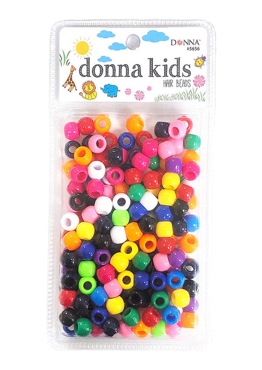 Donna Kids Medium Hair Beads - Assorted Mix #5656