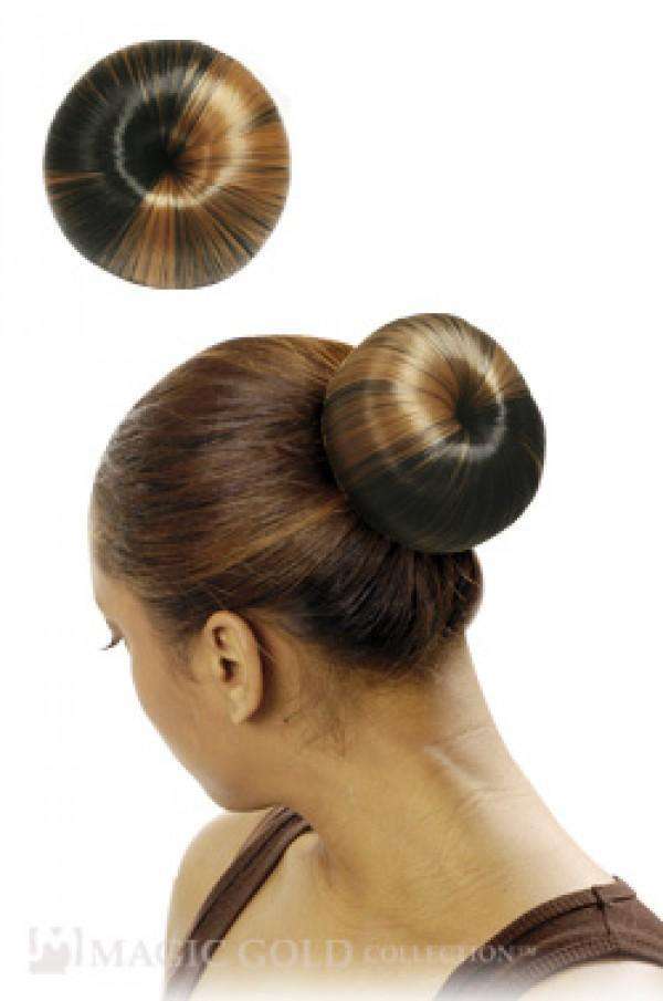 Magic Gold Drawstring Donut Bun X-Large - Beautiful Black Hair
