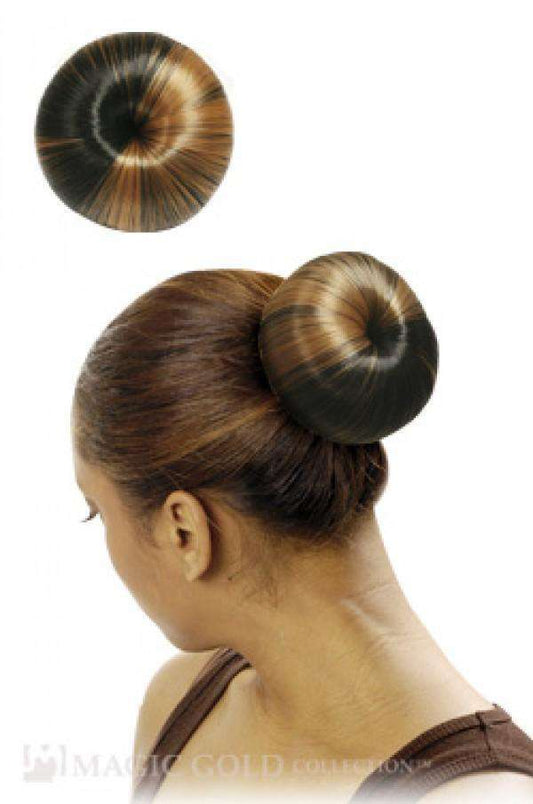 Magic Gold Drawstring Donut Bun X-Large - Beautiful Black Hair