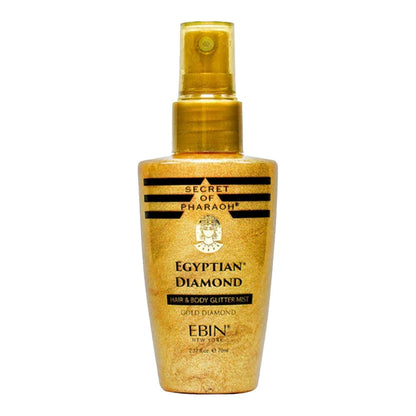 Secret of Pharaoh Egyptian Diamond Hair & Body Glitter Mist - Gold Diamond