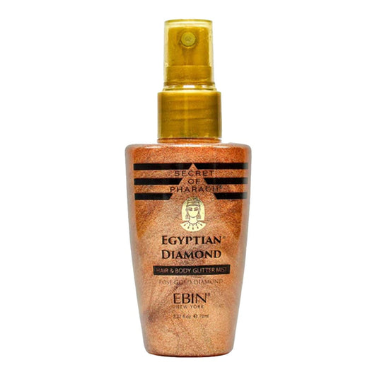 Secret of Pharaoh Egyptian Diamond Hair & Body Glitter Mist - Rose Gold
