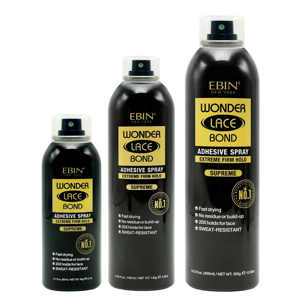 EBIN Wonder Lace Wig Bond Adhesive Spray - Supreme