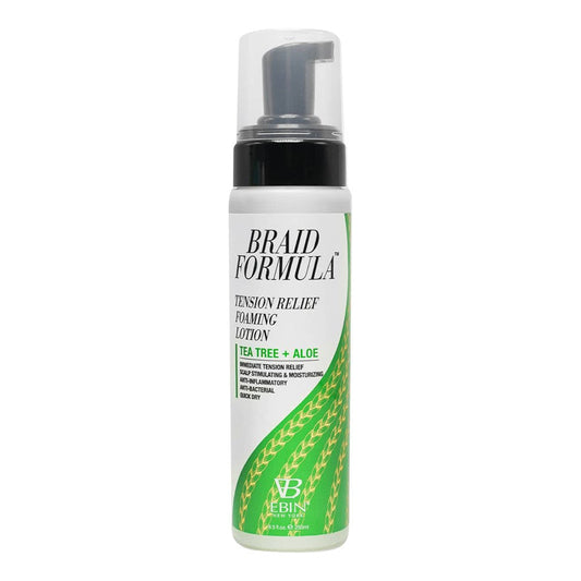 EBIN Braid Formula Tension Relief Foaming Lotion - Tea Tree + Aloe