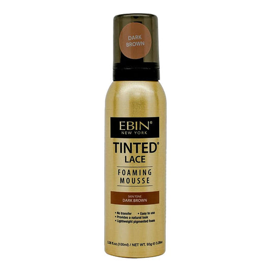 EBIN Tinted Lace Foaming Mousse - Dark Brown