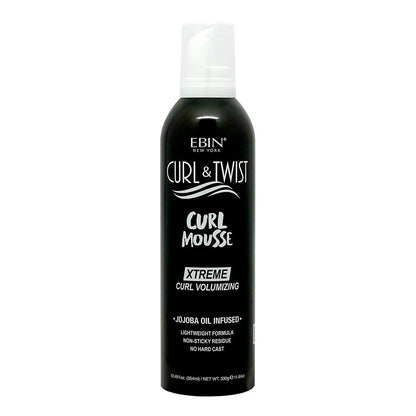 EBIN Curl & Twist Curl Mousse - Xtreme Curl Volumizing 12.49oz