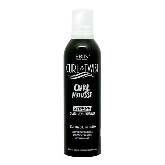 EBIN Curl & Twist Curl Mousse - Xtreme Curl Volumizing 12.49oz