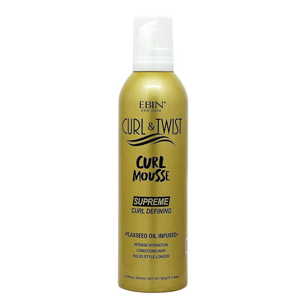 EBIN Curl & Twist Curl Mousse - Supreme Curl Defining 12.49oz