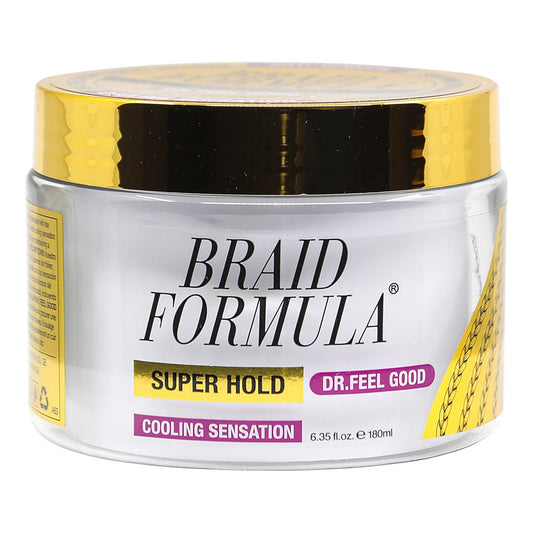 EBIN Braid Formula Dr. Feel Good Conditioning Gel - Menthol Super Hold 6.35oz
