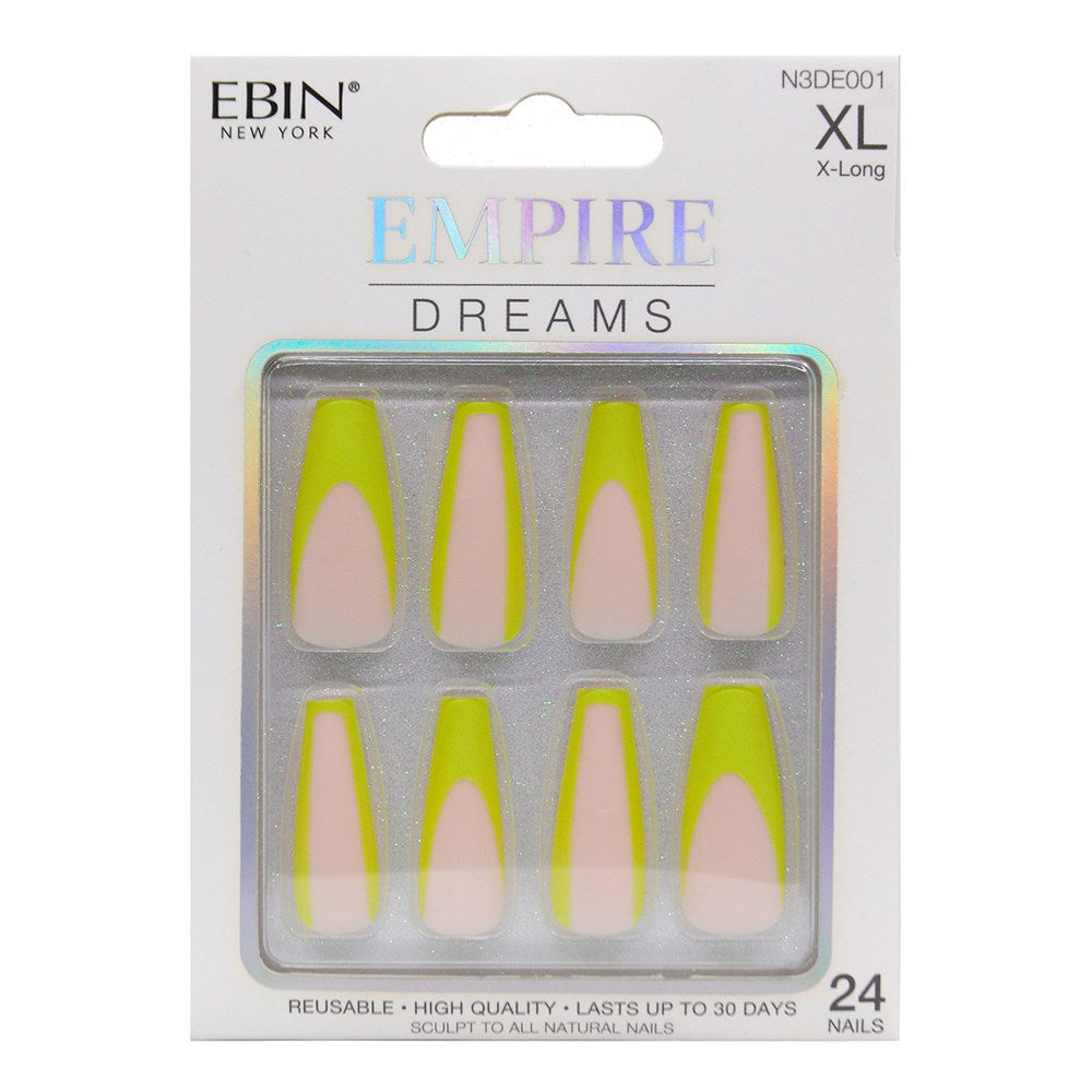 EBIN Press-On Nails Empire Dreams X-Long #N3DE001