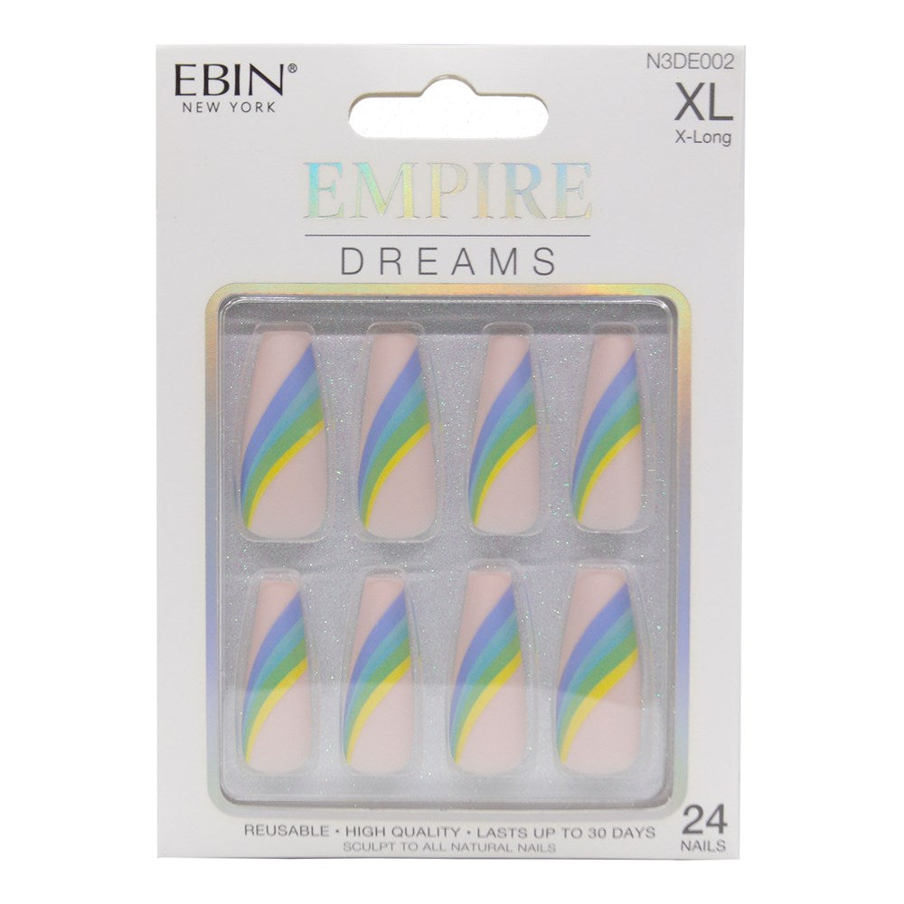 EBIN Press-On Nails Empire Dreams X-Long #N3DE002