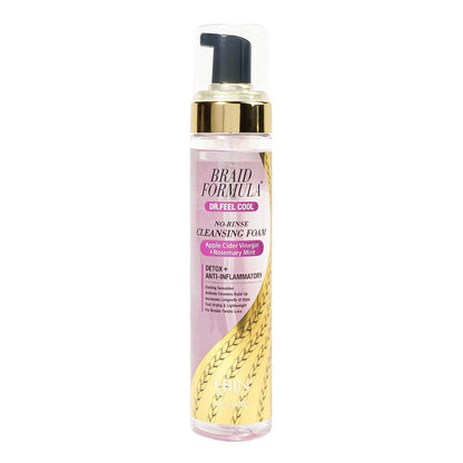 EBIN Braid Formula Dr. Feel Cool No-Rinse Cleansing Foam - Rosemary Mint
