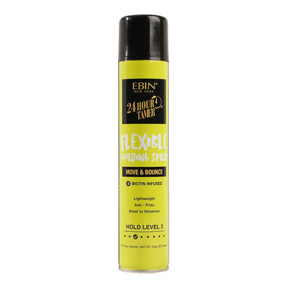 EBIN 24 Hour Tamer Flexible Holding Spray - Move & Bounce 11.97oz