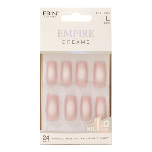 EBIN Press-On Nails Empire Dreams #N3DE005 Long