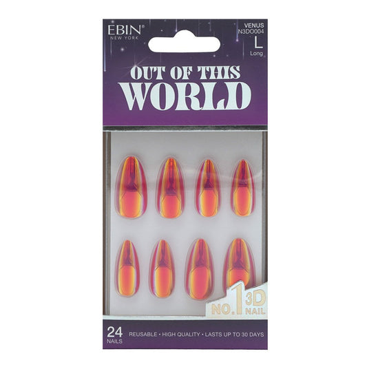 EBIN Press-On Nails Out Of This World - Venus #N3DO004 Long