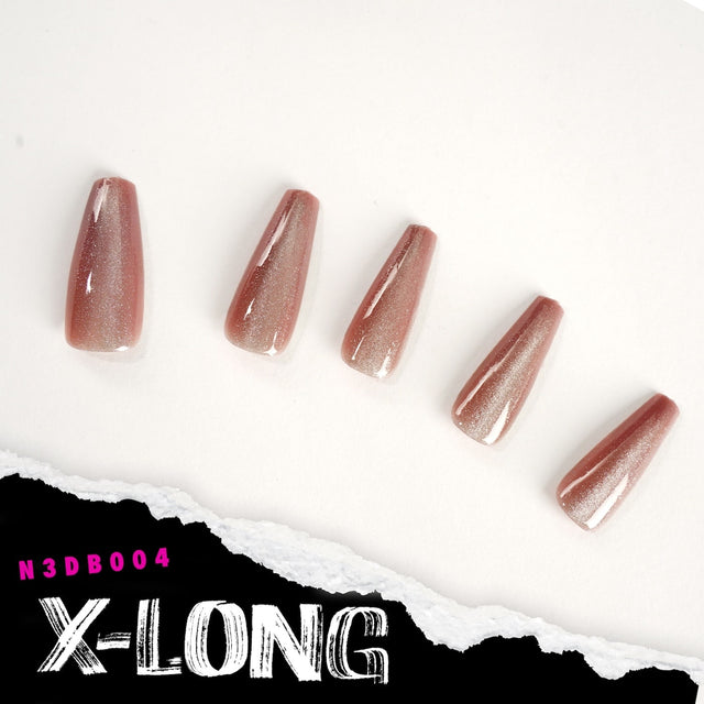 EBIN Press-On Nails Brooklyn Hottie XL #N3DB004