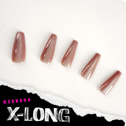 EBIN Press-On Nails Brooklyn Hottie XL #N3DB004