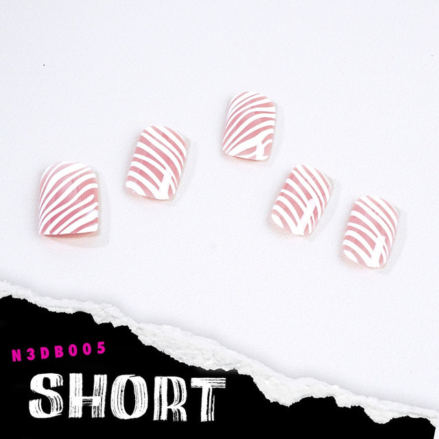 EBIN Press-On Nails Brooklyn Hottie Short #N3DB005