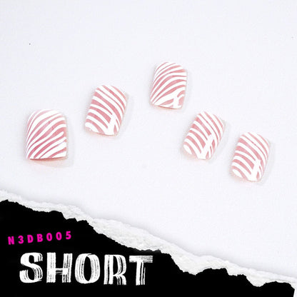 EBIN Press-On Nails Brooklyn Hottie Short #N3DB005