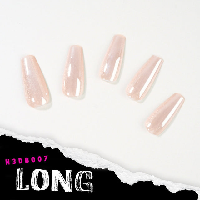 EBIN Press-On Nails Brooklyn Hottie Long #N3DB007