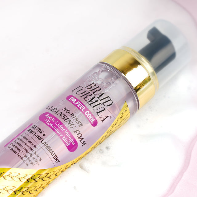 EBIN Braid Formula Dr. Feel Cool No-Rinse Cleansing Foam - Rosemary Mint
