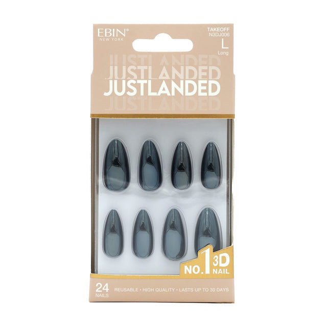 EBIN Press-On Nails Just Landed - Takeoff #N3DJ006 Long