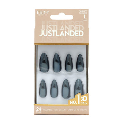 EBIN Press-On Nails Just Landed - Takeoff #N3DJ006 Long
