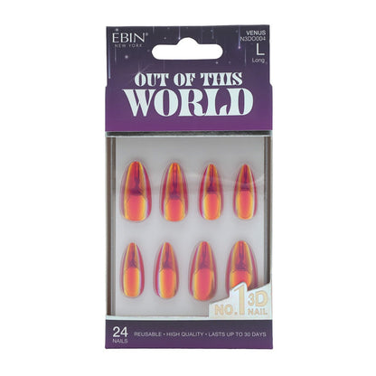 EBIN Press-On Nails Out Of This World - Venus #N3DO004 Long