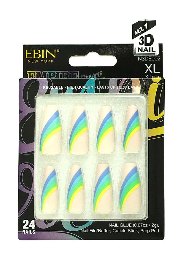 EBIN Press-On Nails Empire Dreams XL #N3DE002